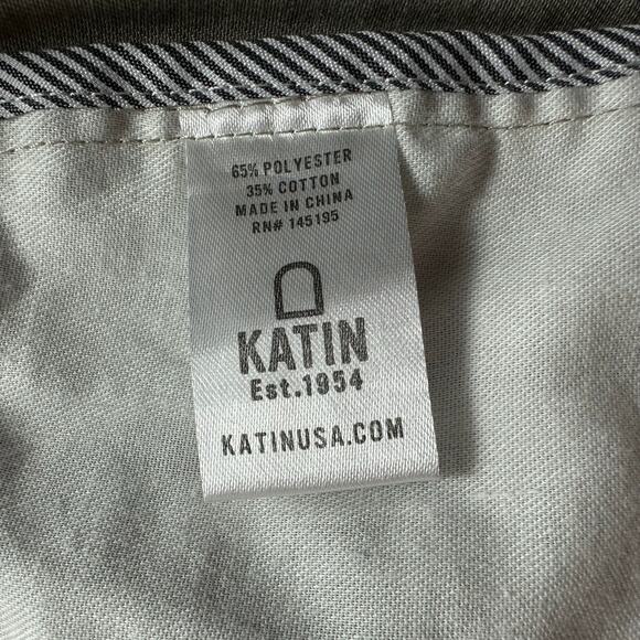 Katin Men's Shorts Size 34 American Surf Company Taupe Khaki Brown Utility Hike - Picture 8 of 9